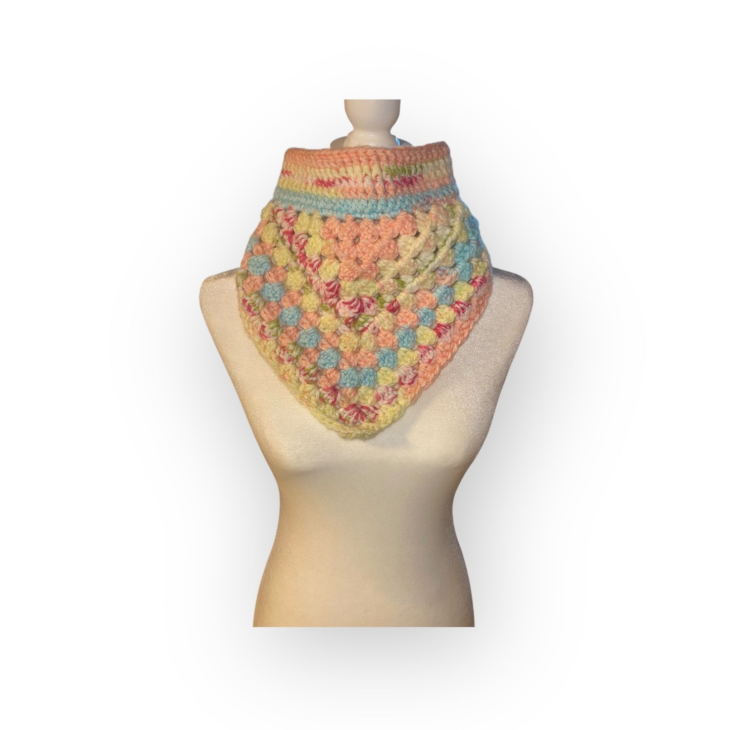 High collared cowl